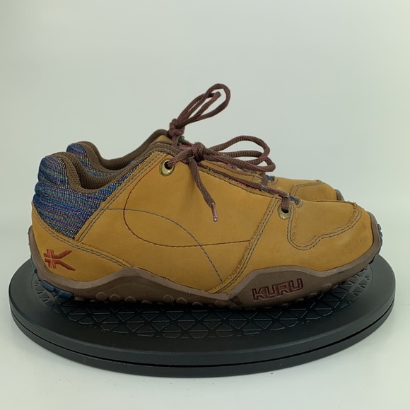 KURU Kruzr 11 Brown Leather Driving Hiking Shoes 200813 Women's Size 6 - Picture 4 of 11